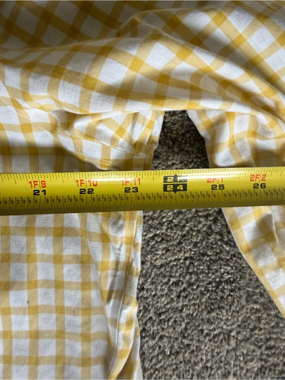 Banana Republic Men’s Button Down Collared Dress Shirt Camden Fit Large Tall